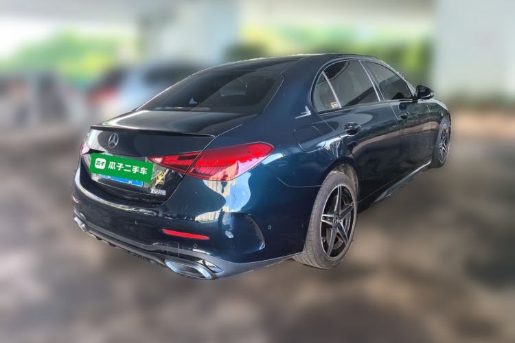 Used Mercedes-Benz C-Class 2023 Restyled C 260 L Night Edition Sports Version Rear Right 45 Deg