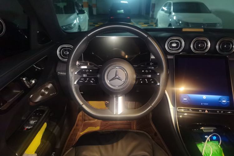 Used Mercedes-Benz C-Class 2023 Second Facelift C 260 L Starry Night Sports Edition Steering Wheel