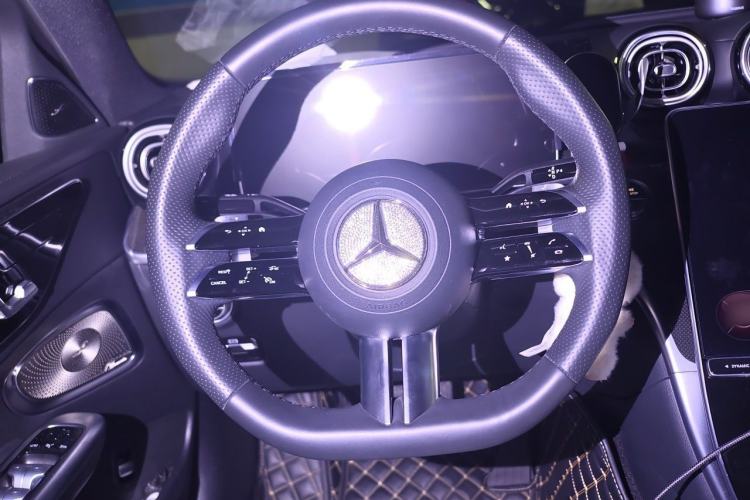 Used Mercedes-Benz C-Class 2023 Second Facelift C 260 L Starry Night Sports Edition Steering Wheel