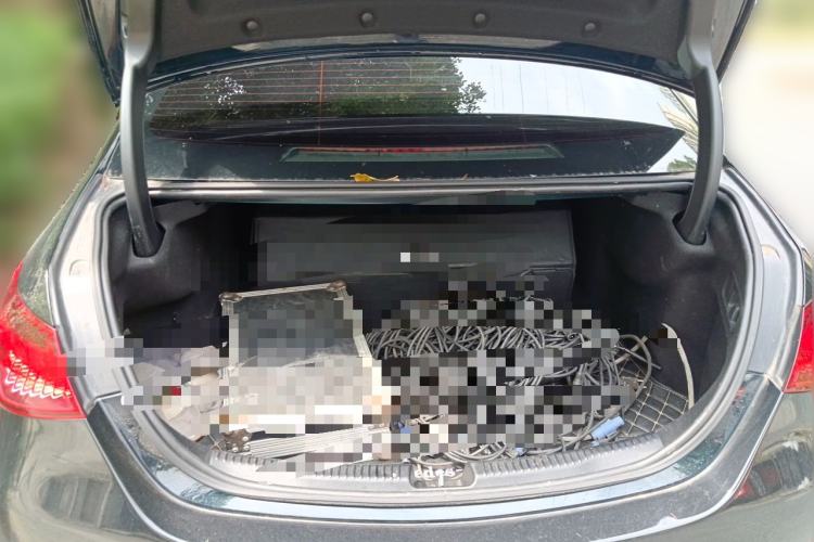 Used Mercedes-Benz C-Class 2023 C 260 L Bright Night Sports Edition Trunk
