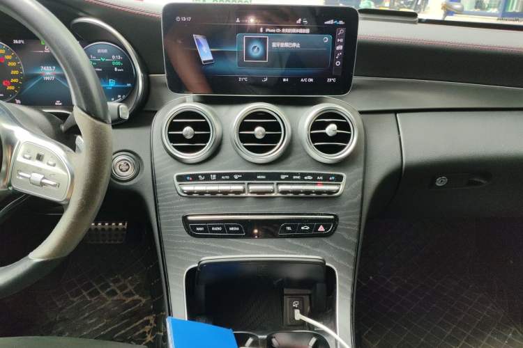 Used Mercedes-Benz C-Class 2023 C 260 Coupe Audio And AC Panel