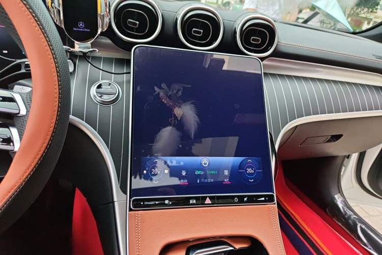 Used Mercedes-Benz C-Class 2023 C 200 L Sport Edition Audio And AC Panel