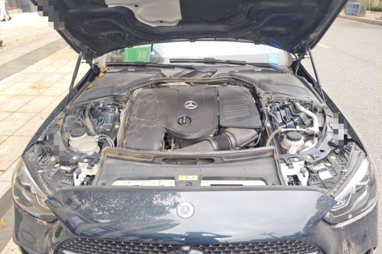 Used Mercedes-Benz C-Class 2023 C 260 L Bright Night Sports Edition Engine Bay