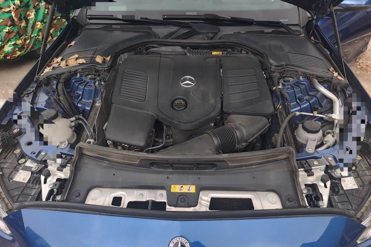 Used Mercedes-Benz C-Class 2023 Revised C 200 L Sport Edition Engine Bay