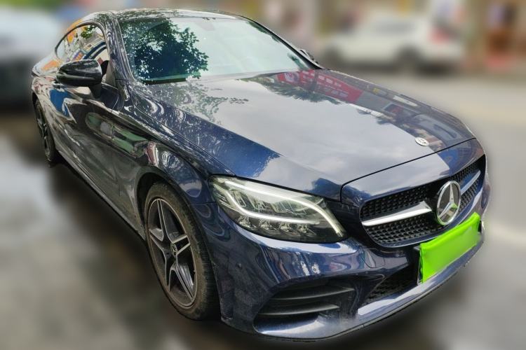 Used Mercedes-Benz C-Class 2023 C 260 Coupe Front Right 45 Deg
