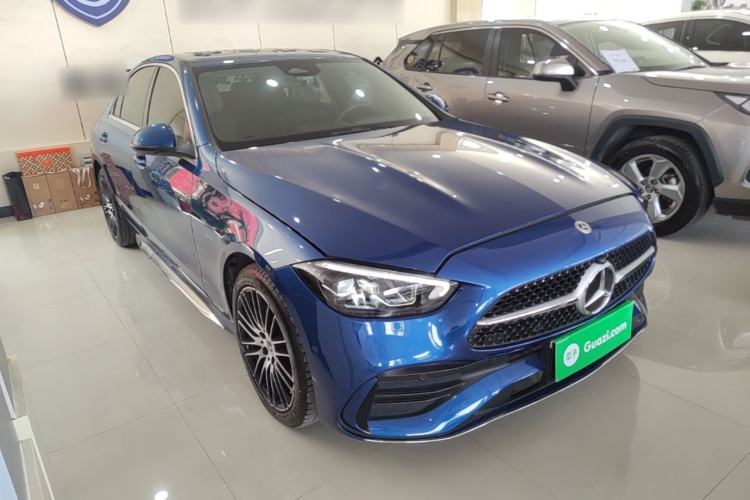 Used Mercedes-Benz C-Class 2023 C 200 L Sport Edition Front Right 45 Deg
