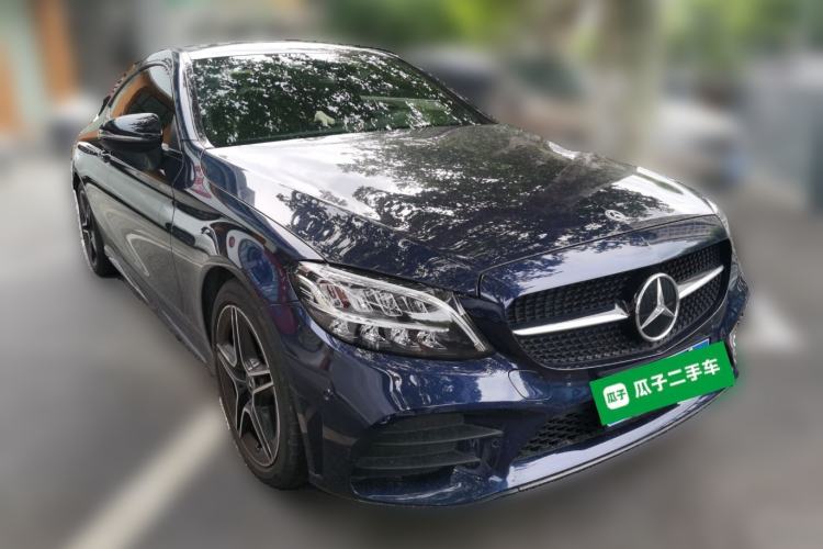 Used Mercedes-Benz C-Class 2023 C 260 Coupe Front Right 45 Deg