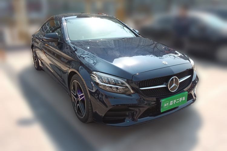 Used Mercedes-Benz C-Class 2023 C 260 Coupe Front Right 45 Deg