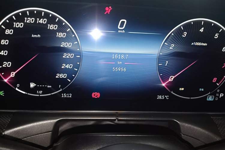 Used Mercedes-Benz C-Class 2023 Restyled C 260 L Night Edition Sports Version Instrument Cluster