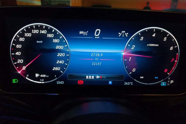 Used Mercedes-Benz C-Class 2023 Restyled C 260 L Sport Edition Instrument Cluster