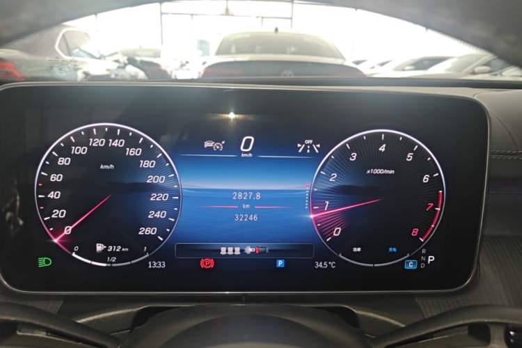 Used Mercedes-Benz C-Class 2023 Restyled C 260 L Sport Edition Instrument Cluster