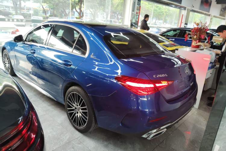 Used Mercedes-Benz C-Class 2023 C 260 L Sport Edition Rear Left 45 Deg