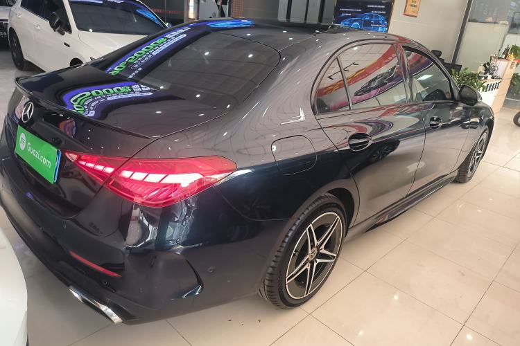 Used Mercedes-Benz C-Class 2023 Restyled C 260 L Night Edition Sports Version Rear Right 45 Deg