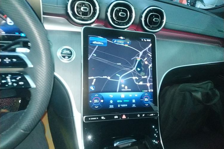 Used Mercedes-Benz C-Class 2023 C 200 L Sport Edition Audio And AC Panel