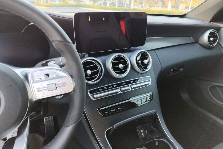 Used Mercedes-Benz C-Class 2023 C 260 Coupe Audio And AC Panel