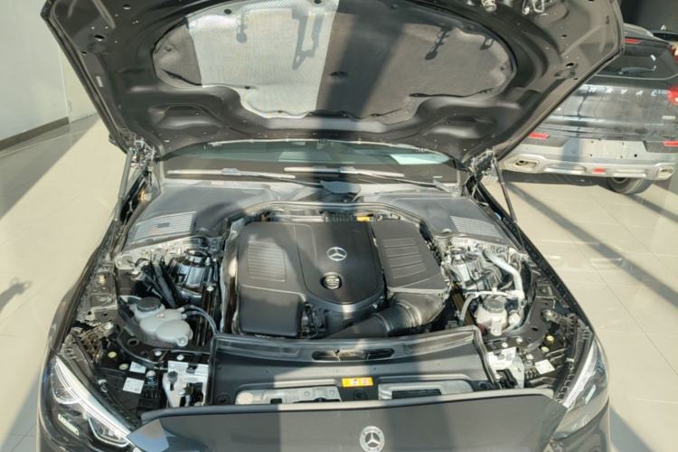 Used Mercedes-Benz C-Class 2023 C 260 L Sport Edition 4MATIC Engine Bay