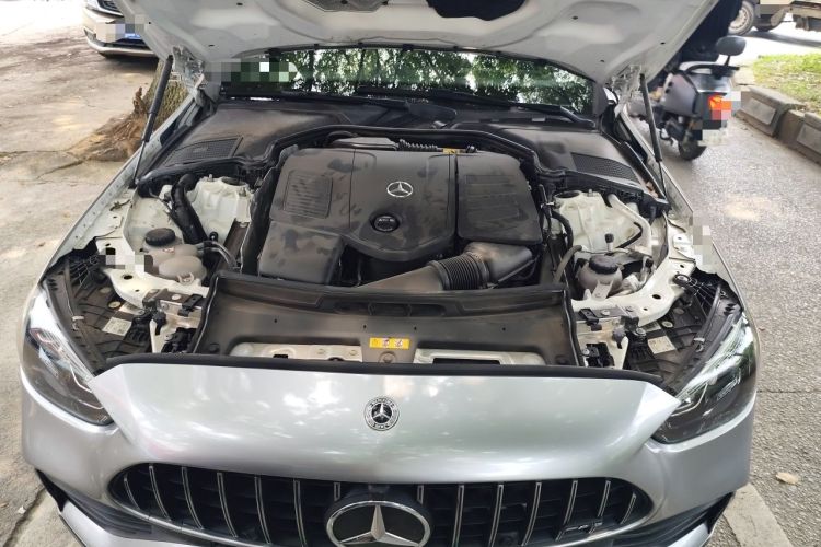 Used Mercedes-Benz C-Class 2023 Restyled C 260 L Night Edition Sports Version Engine Bay