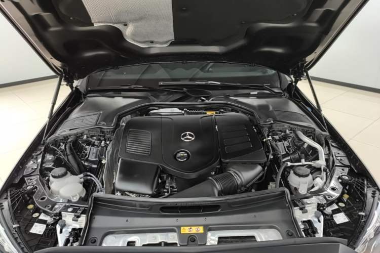 Used Mercedes-Benz C-Class 2023 Restyled C 260 L Night Edition Sports Version Engine Bay