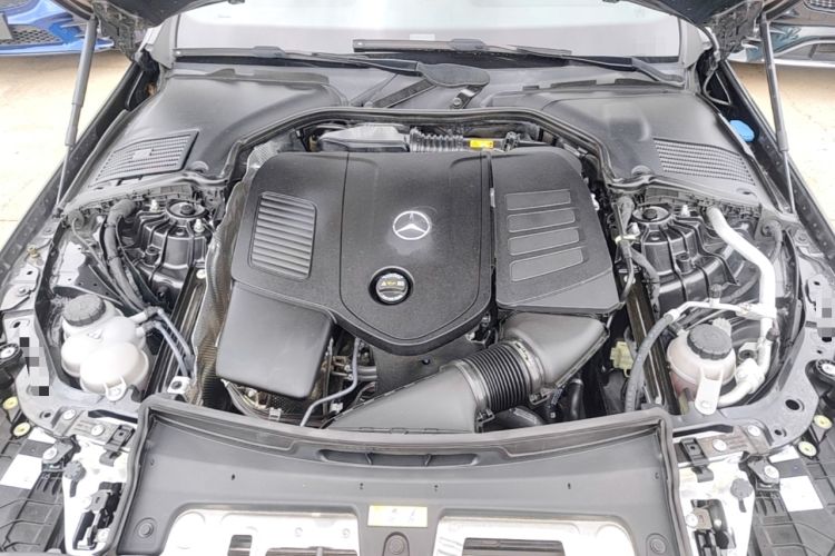 Used Mercedes-Benz C-Class 2023 C 260 L Bright Night Sports Edition Engine Bay
