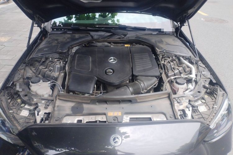 Used Mercedes-Benz C-Class 2023 Second Facelift C 260 L Sport Edition Engine Bay