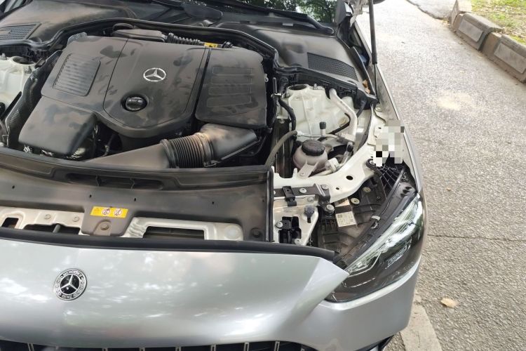 Used Mercedes-Benz C-Class 2023 Restyled C 260 L Night Edition Sports Version Engine Bay Left