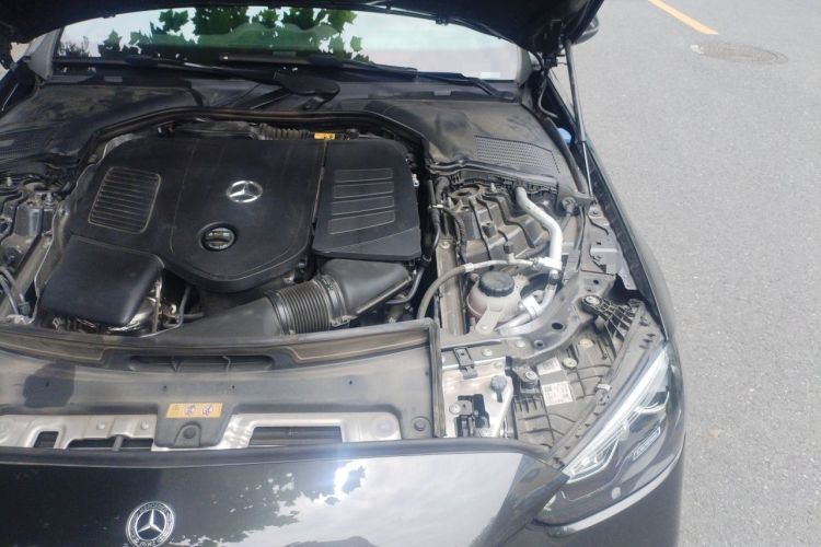 Used Mercedes-Benz C-Class 2023 Second Facelift C 260 L Sport Edition Engine Bay Left