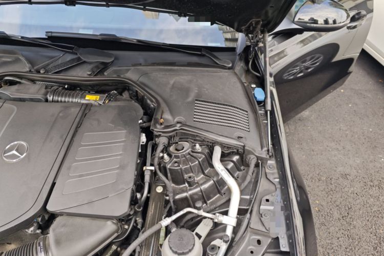 Used Mercedes-Benz C-Class 2023 C 260 L Bright Night Sports Edition Engine Bay Left