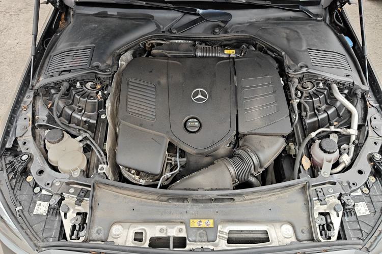 Used Mercedes-Benz C-Class 2023 Second Facelift C 260 L Sport Edition Engine Bay