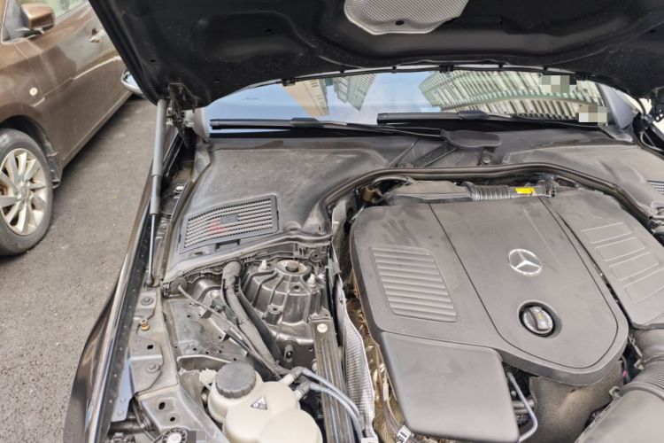 Used Mercedes-Benz C-Class 2023 C 260 L Bright Night Sports Edition Engine Bay Right