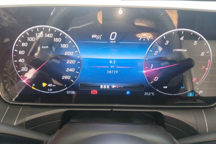 Used Mercedes-Benz C-Class 2023 C 260 L Sport Edition 4MATIC Instrument Cluster