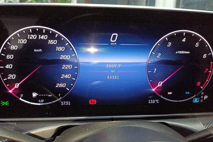 Used Mercedes-Benz C-Class 2023 Restyled C 260 L Sport Edition Instrument Cluster