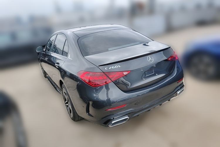 Used Mercedes-Benz C-Class 2023 C 260 L Bright Night Sports Edition Rear Left 45 Deg