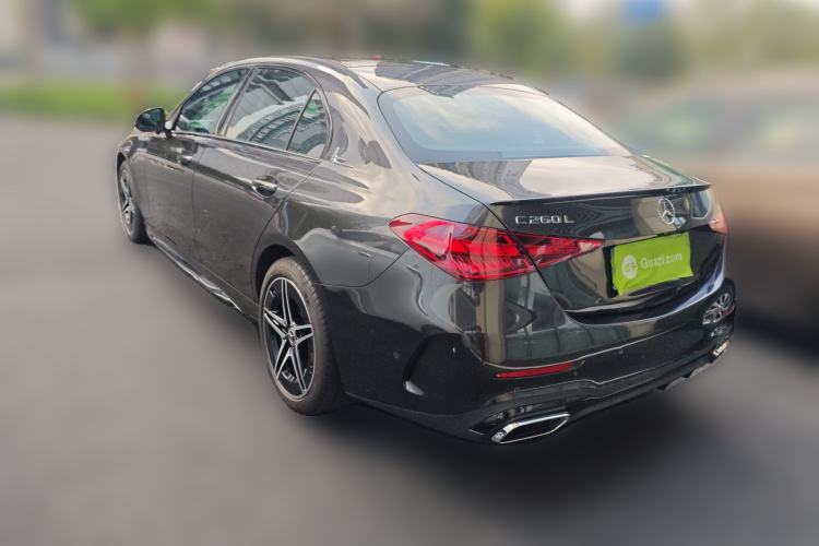 Used Mercedes-Benz C-Class 2023 C 260 L Bright Night Sports Edition Rear Left 45 Deg