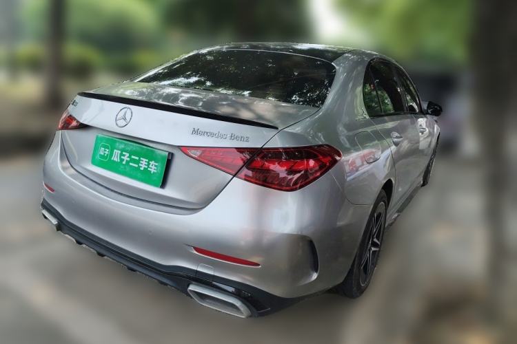 Used Mercedes-Benz C-Class 2023 Restyled C 260 L Night Edition Sports Version Rear Right 45 Deg
