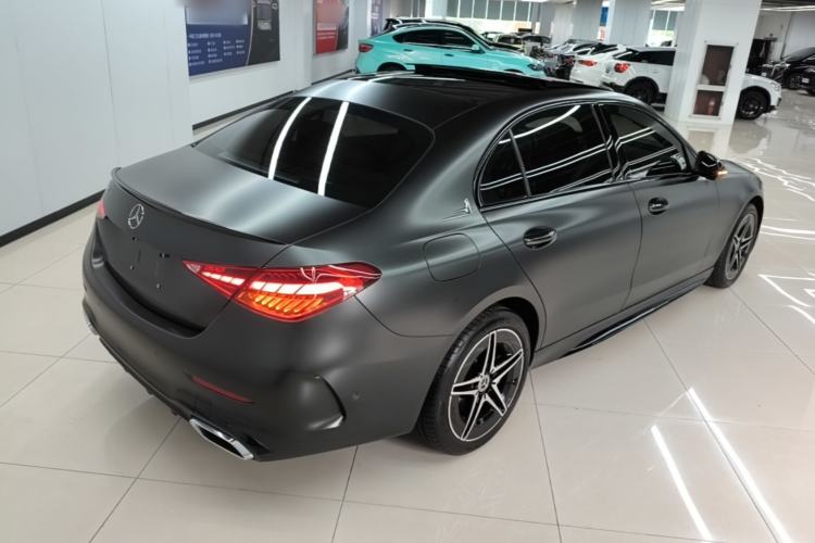Used Mercedes-Benz C-Class 2023 Restyled C 260 L Night Edition Sports Version Rear Right 45 Deg
