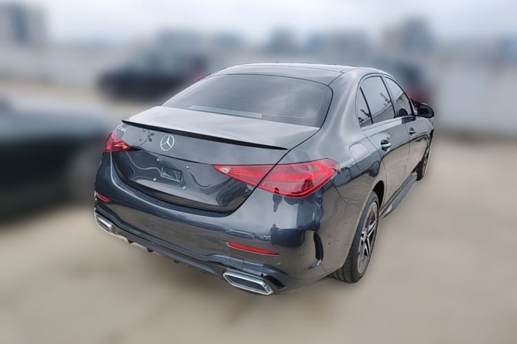 Used Mercedes-Benz C-Class 2023 C 260 L Bright Night Sports Edition Rear Right 45 Deg