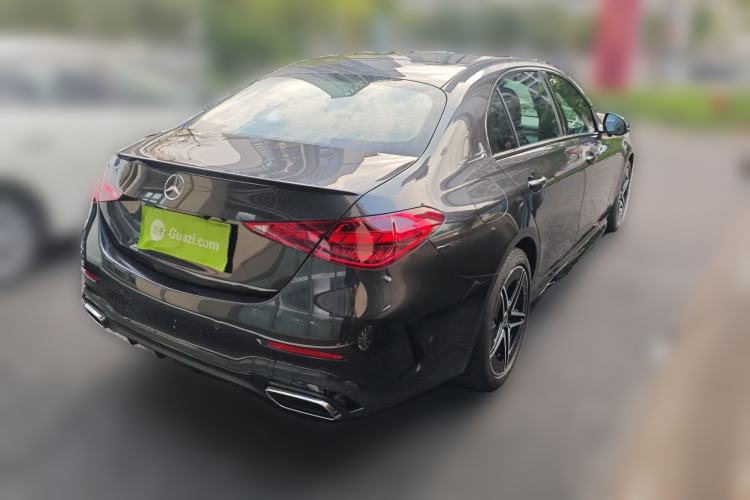 Used Mercedes-Benz C-Class 2023 C 260 L Bright Night Sports Edition Rear Right 45 Deg