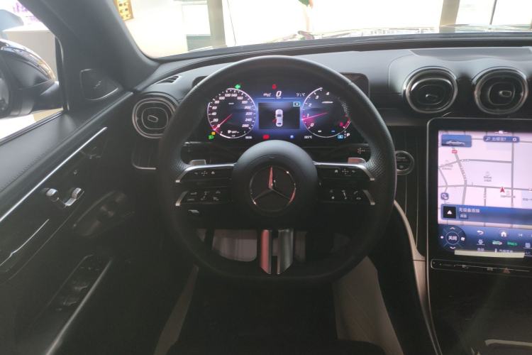 Used Mercedes-Benz C-Class 2023 Restyled C 260 L Night Edition Sports Version Steering Wheel