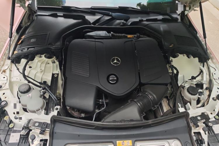 Used Mercedes-Benz C-Class 2023 Second Facelift C 260 L Sport Edition Engine Bay