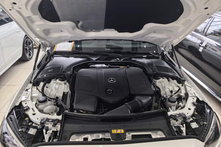 Used Mercedes-Benz C-Class 2023 Second Facelift C 260 L Sport Edition Engine Bay