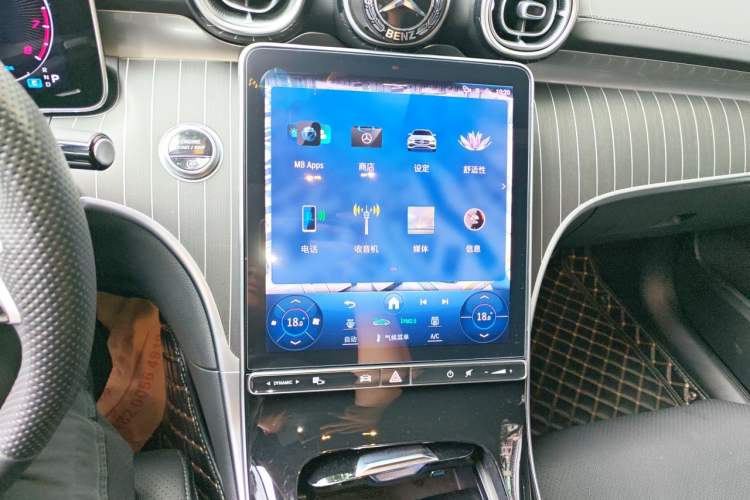 Used Mercedes-Benz C-Class 2023 Restyled C 260 L Sport Edition Audio And AC Panel