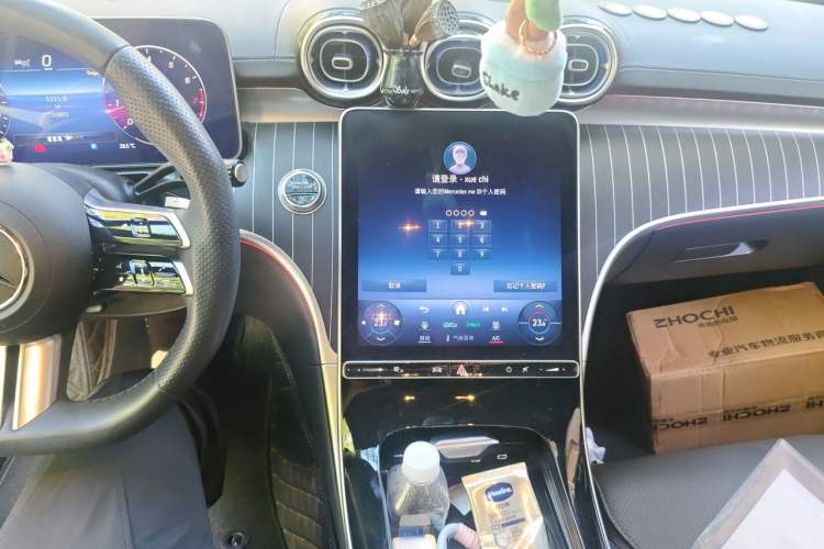 Used Mercedes-Benz C-Class 2023 C 260 L Sport Edition Audio And AC Panel