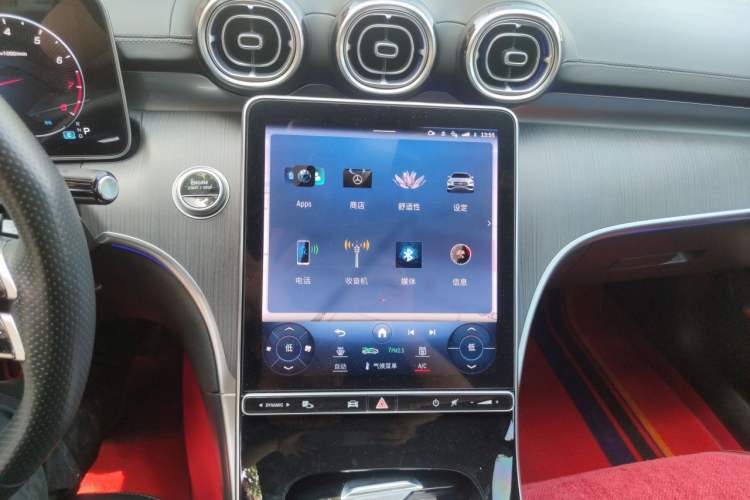 Used Mercedes-Benz C-Class 2023 C 260 L Sport Edition Audio And AC Panel