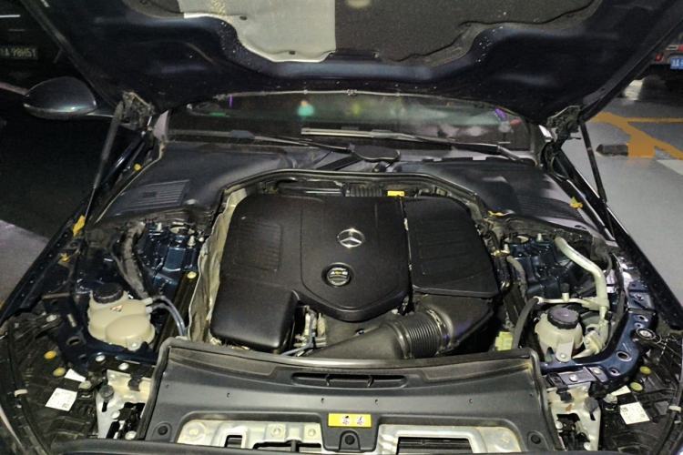 Used Mercedes-Benz C-Class 2023 Second Facelift C 260 L Sport Edition Engine Bay