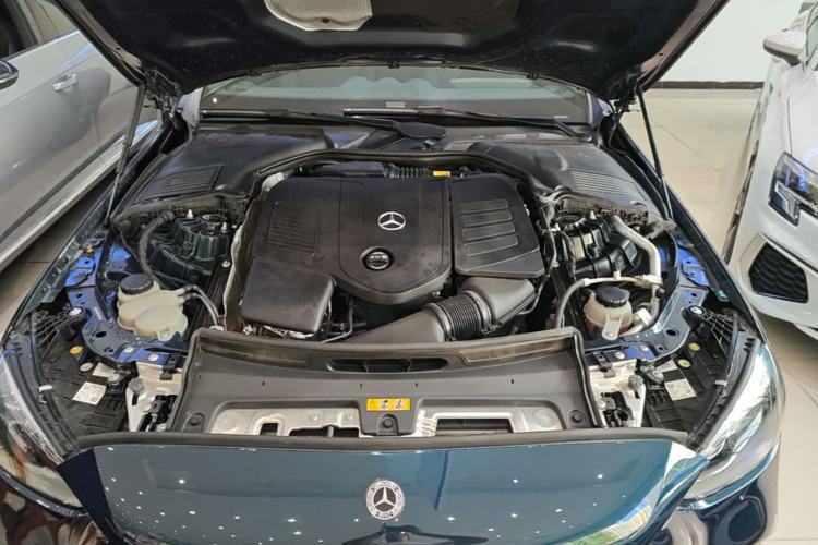 Used Mercedes-Benz C-Class 2023 Second Facelift C 260 L Sport Edition Engine Bay