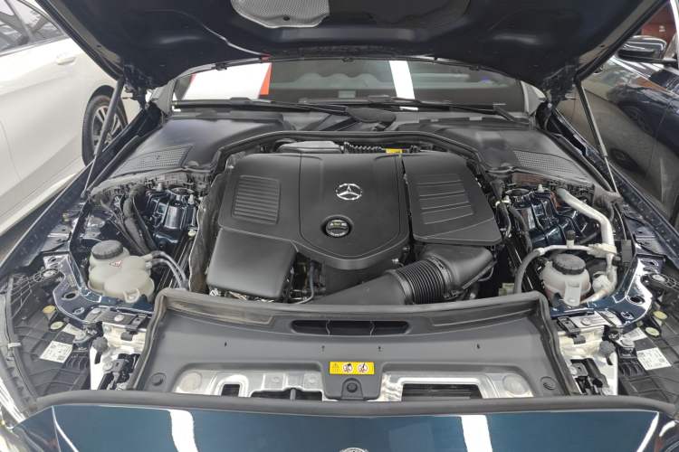 Used Mercedes-Benz C-Class 2023 Restyled C 260 L Night Edition Sports Version Engine Bay
