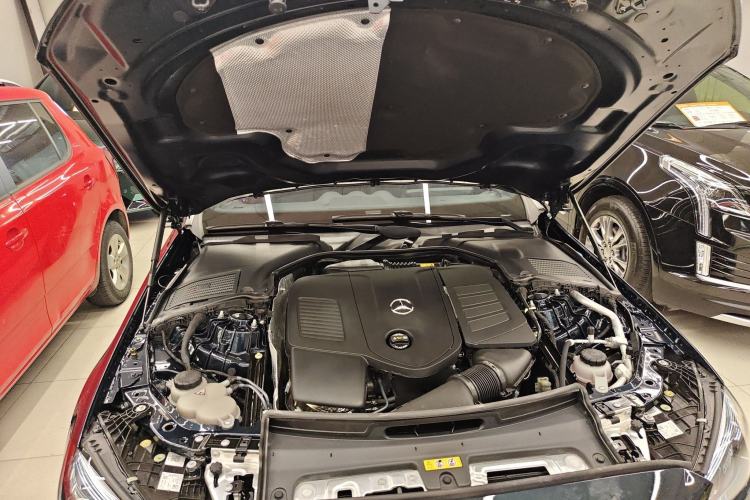 Used Mercedes-Benz C-Class 2023 Restyled C 260 L Night Edition Sports Version Engine Bay