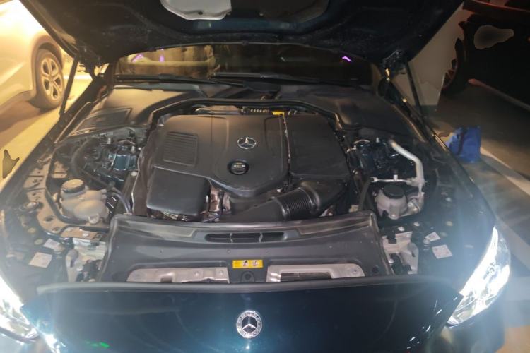 Used Mercedes-Benz C-Class 2023 Second Facelift C 260 L Engine Bay