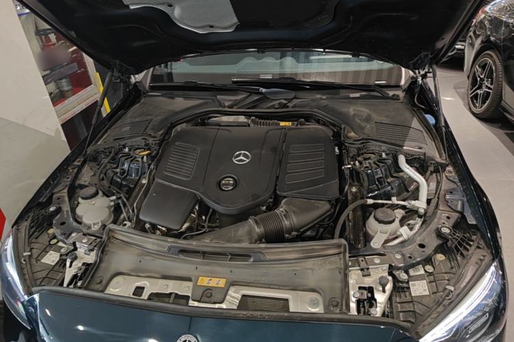 Used Mercedes-Benz C-Class 2023 Revised C 200 L Sport Edition Engine Bay