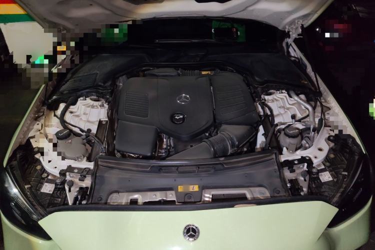 Used Mercedes-Benz C-Class 2023 Second Facelift C 260 L Sport Edition Engine Bay